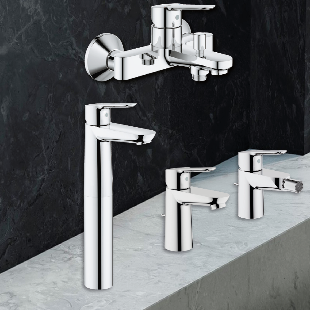 Picture of Grohe Bauedge faucets set